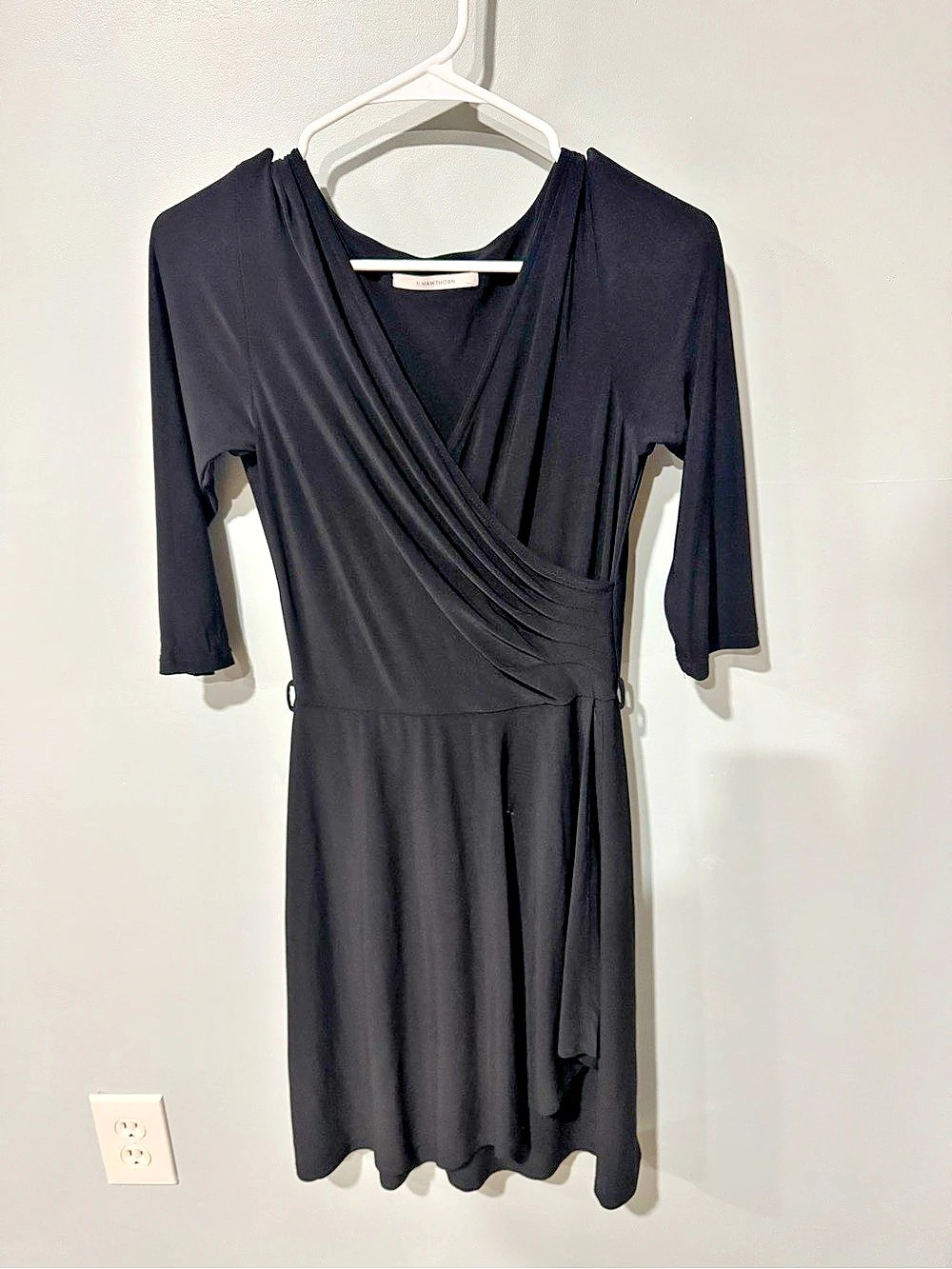 41Hawthorn Black wrap dress Like New
